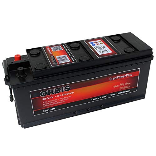 Orbis BS61040 12V 110Ah 760A HD LKW-Batterie von Orbis StartPower