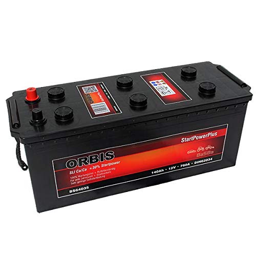 Orbis BS64035 12V 140Ah 760A HD LKW-Batterie von Orbis StartPower