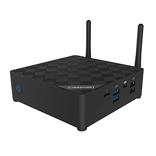 Orbsmart AW-13 4K Mini-PC Pro Desktop PC | Computer | lüfterlos | lautlos (Intel N5100 CPU, 16GB RAM, 256GB int. Speicher, 2.5" Festplattenschacht, HDMI 2.0) von Orbsmart