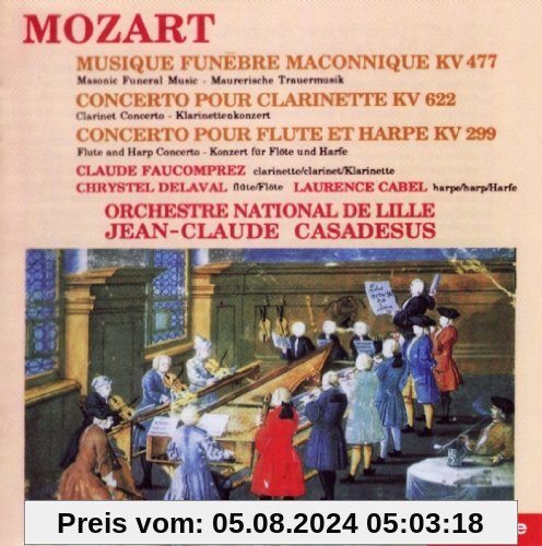 Mauerische Trauermusik KV 477 / von Orch.National Lille