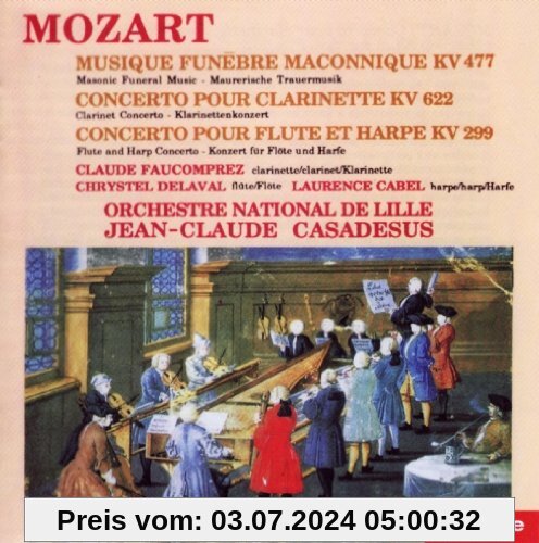 Mauerische Trauermusik KV 477 / von Orch.National Lille