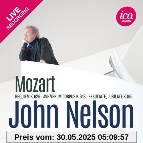 Wolfgang Amadeus Mozart: Requiem KV 626, Ave verum corpus KV 618, Exsultate, jubilate KV 165 Wolfgang Amadeus Mozart: Requiem KV 626, Ave verum corpus KV 618, Exsultate, jubilate KV 165 von Orchestre de Chambre de Lausanne