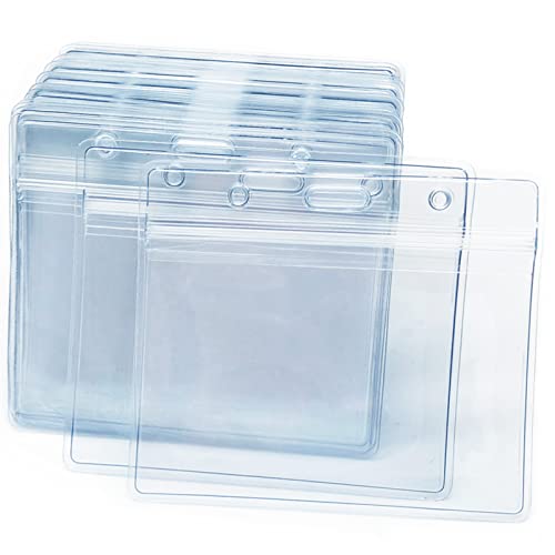 100 Stück transparente Kunststoff-Ausweishalter 100 Stück transparente Kunststoff-Ausweishalter von Orcielo