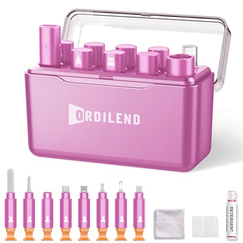 Ordilend Reinigungsset für iPhone, Ladeanschluss-Reiniger, Multi-Tool iPhone-Reiniger, Reparatur-Lightning-Kabel, Handy-Reinigungsset für iPad, Stecker, Lautsprecher, Airpod mit Aufbewahrungstasche Ordilend Reinigungsset für iPhone, Ladeanschluss-Reiniger, Multi-Tool iPhone-Reiniger, Reparatur-Lightning-Kabel, Handy-Reinigungsset für iPad, Stecker, Lautsprecher, Airpod mit Aufbewahrungstasche von Ordilend