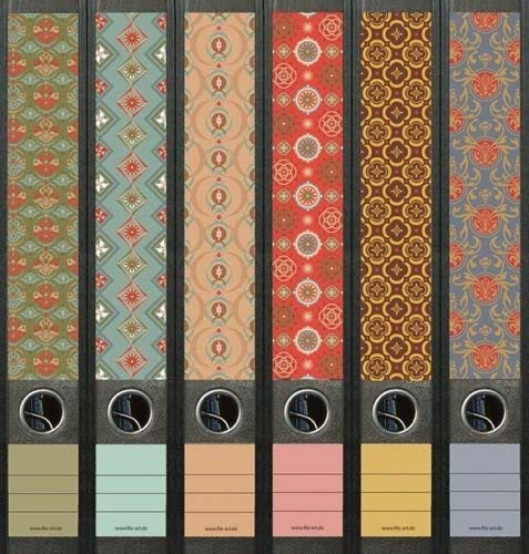 Ordnerrücken schmal 6er Set Ordner Pattern Muster Ordner Aufkleber Etiketten Deko AJ 607 Ordnerrücken schmal 6er Set Ordner Pattern Muster Ordner Aufkleber Etiketten Deko AJ 607 von Ordnerrücken Set