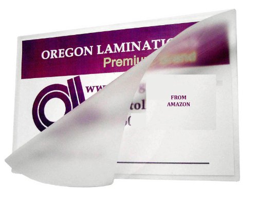 10 mil Letter Laminating Pouches 9 x 11-1/2 Hot Qty 100 by Oregon Lamination Premium von Oregon Lamination Premium