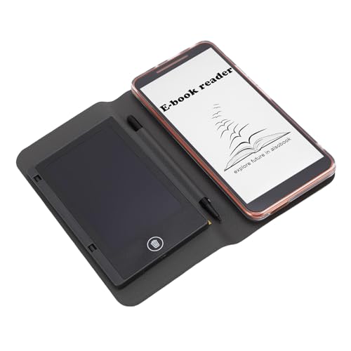 E Buchleser, E-Lesergerät mit Schreibblock, 5,7 Zoll HD-Bildschirm, Integrierter Kamera, Lautsprecher, 1G/8G-Speicher, WLAN, GPS, Nachtmodus, Bookmarken E Buchleser, E-Lesergerät mit Schreibblock, 5,7 Zoll HD-Bildschirm, Integrierter Kamera, Lautsprecher, 1G/8G-Speicher, WLAN, GPS, Nachtmodus, Bookmarken von Oreilet