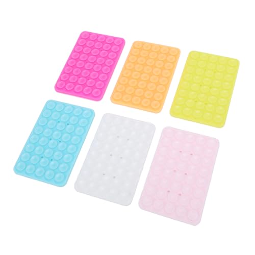 Oreilet Silikon -Saugnapfbecher -Handy -Hülle 6 -Packs Doppelseitig Silizium Sticky Phone Grip Universal Starke Griffhalter für Selfies und Videos Oreilet Silikon -Saugnapfbecher -Handy -Hülle 6 -Packs Doppelseitig Silizium Sticky Phone Grip Universal Starke Griffhalter für Selfies und Videos von Oreilet