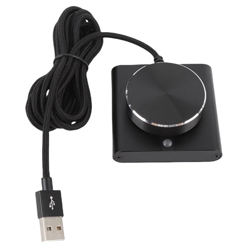 Oreilet USB Lautstärkeregler für PC, Externer Medienanpassung Controller mit Einem Schlüsselstumm, Computer Lautsprecher Audio Einstellungsvertretung für Forwin 7 8 10 11 Vista für von Oreilet