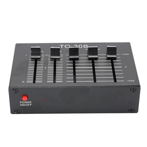 Phono -Vorverstärker, 12 DB 3 Band Equalizer Stereo -Soundprozessor mit Linksem Lautstärkebilanz und Isoliertem Stromversorgung für Turntables, Stereos, DJ -Mixer Phono -Vorverstärker, 12 DB 3 Band Equalizer Stereo -Soundprozessor mit Linksem Lautstärkebilanz und Isoliertem Stromversorgung für Turntables, Stereos, DJ -Mixer von Oreilet