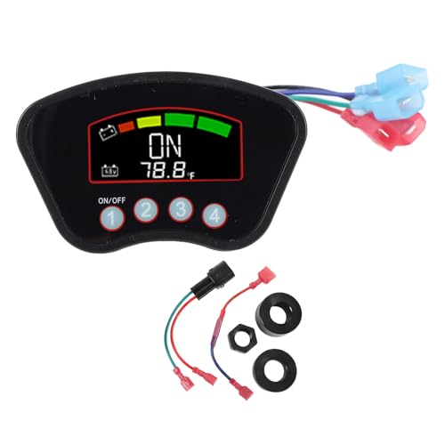 Upgrade Card Keyle Start Remote Zündschalter, DC 36V-48V Impact Proof CART KEYLAS REMOTE Starter Austausch für TXT RXV Auto DS Präzedenzfall von Oreilet