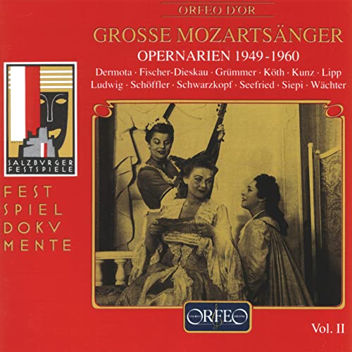 Große Mozartsänger Vol. 2 (Opernarien 1949-1960) von Orfeo d'Or (Naxos Deutschland Musik & Video Vertriebs-)