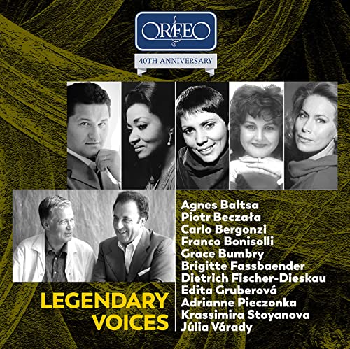 Legendary Voices: ORFEO 40th Anniversary Edition [10 CD-Box] von Orfeo