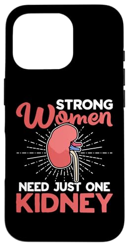 Organtransplantation: Starke Frauen brauchen nur eine Niere Hülle für iPhone 16 Pro Organtransplantation: Starke Frauen brauchen nur eine Niere Hülle für iPhone 16 Pro von Organ Transplant Designs For Organ Recipient