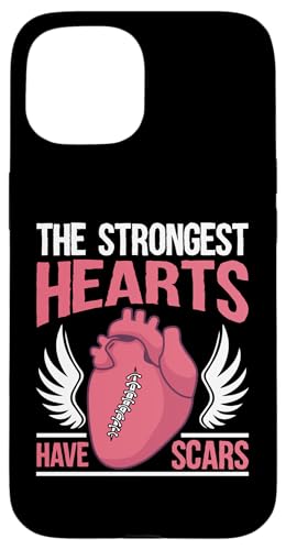 Organtransplantationen: Die stärksten Herzen haben Narben Hülle für iPhone 15 Organtransplantationen: Die stärksten Herzen haben Narben Hülle für iPhone 15 von Organ Transplant Designs For Organ Recipient