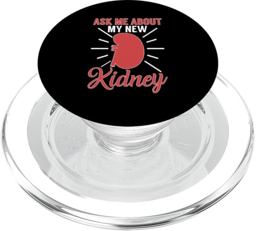 Organtransplantationen: Fragen Sie mich nach meiner neuen Niere PopSockets PopGrip für MagSafe Organtransplantationen: Fragen Sie mich nach meiner neuen Niere PopSockets PopGrip für MagSafe von Organ Transplant Designs For Organ Recipient