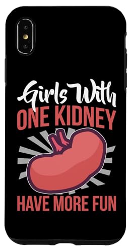Organtransplantationen: Mädchen mit einer Niere haben mehr Spaß Hülle für iPhone XS Max Organtransplantationen: Mädchen mit einer Niere haben mehr Spaß Hülle für iPhone XS Max von Organ Transplant Designs For Organ Recipient