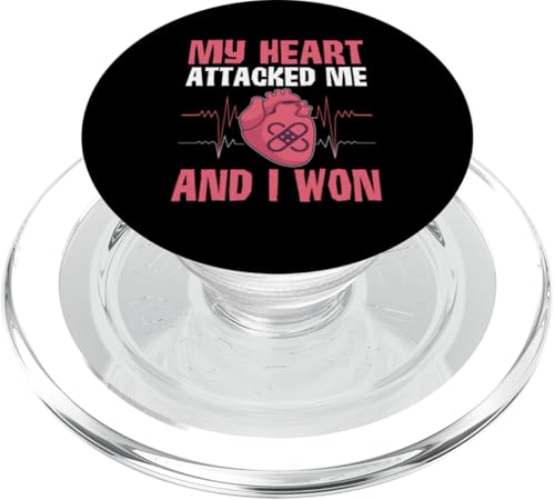 Organtransplantationen: Mein Herz hat mich angegriffen und ich habe gewonnen PopSockets PopGrip für MagSafe Organtransplantationen: Mein Herz hat mich angegriffen und ich habe gewonnen PopSockets PopGrip für MagSafe von Organ Transplant Designs For Organ Recipient