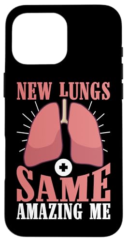 Organtransplantationen: Neue Lunge, ich bin erstaunlich Hülle für iPhone 16 Pro Max Organtransplantationen: Neue Lunge, ich bin erstaunlich Hülle für iPhone 16 Pro Max von Organ Transplant Designs For Organ Recipient