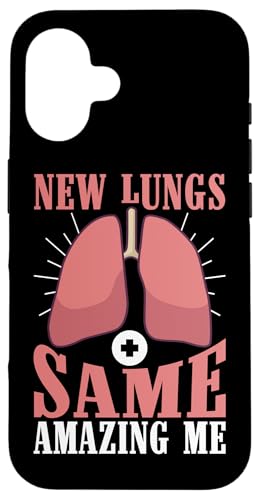 Organtransplantationen: Neue Lunge, ich bin erstaunlich Hülle für iPhone 16 Organtransplantationen: Neue Lunge, ich bin erstaunlich Hülle für iPhone 16 von Organ Transplant Designs For Organ Recipient