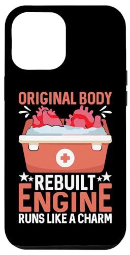 Organtransplantationen: Original-Körper, umgebauter Motor Hülle für iPhone 12 Pro Max von Organ Transplant Designs For Organ Recipient