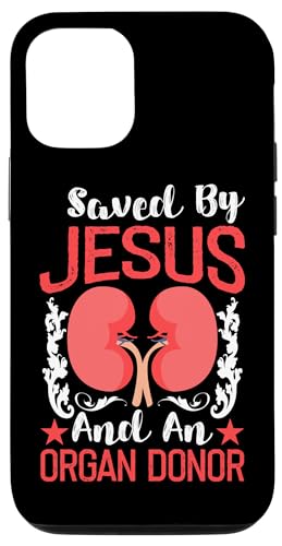 Organtransplantationen: Von Jesus und einem Organspender gerettet Hülle für iPhone 12/12 Pro Organtransplantationen: Von Jesus und einem Organspender gerettet Hülle für iPhone 12/12 Pro von Organ Transplant Designs For Organ Recipient