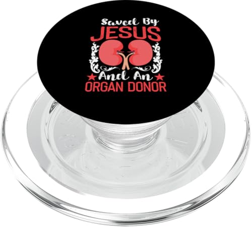Organtransplantationen: Von Jesus und einem Organspender gerettet PopSockets PopGrip für MagSafe Organtransplantationen: Von Jesus und einem Organspender gerettet PopSockets PopGrip für MagSafe von Organ Transplant Designs For Organ Recipient