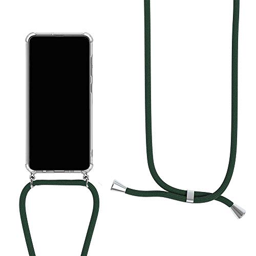 Orgstyle Handykette für OnePlus 3T / OnePlus 3 Hülle, Necklace Schnur Hülle Weichem Silikon Transparent Schutzhülle mit Band zum umhängen, Dunkel Grün Orgstyle Handykette für OnePlus 3T / OnePlus 3 Hülle, Necklace Schnur Hülle Weichem Silikon Transparent Schutzhülle mit Band zum umhängen, Dunkel Grün von Orgstyle