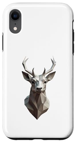 Origami Hirsch – Gefaltete Papier Tier illustration Hülle für iPhone XR Origami Hirsch – Gefaltete Papier Tier illustration Hülle für iPhone XR von Origami Designs - Animals
