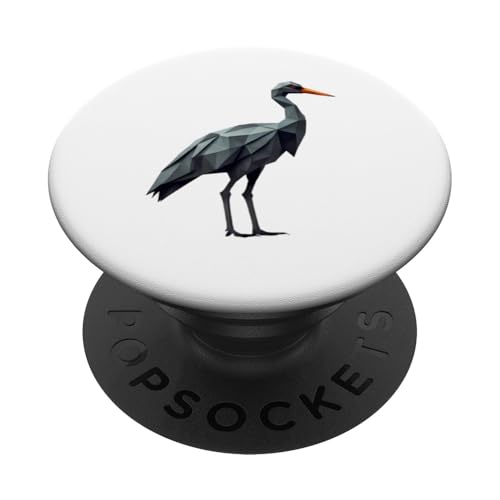 Origami-Kranich Vogel – Gefaltete Papier-Tier illustration PopSockets Klebender PopGrip Origami-Kranich Vogel – Gefaltete Papier-Tier illustration PopSockets Klebender PopGrip von Origami Designs - Animals