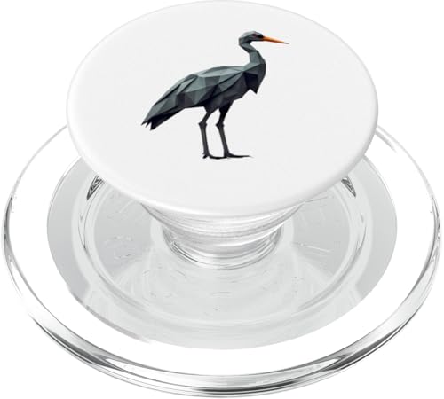 Origami-Kranich Vogel – Gefaltete Papier-Tier illustration PopSockets PopGrip für MagSafe Origami-Kranich Vogel – Gefaltete Papier-Tier illustration PopSockets PopGrip für MagSafe von Origami Designs - Animals