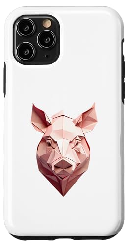 Origami Schwein – Gefaltete Papier Tier illustration Hülle für iPhone 11 Pro Origami Schwein – Gefaltete Papier Tier illustration Hülle für iPhone 11 Pro von Origami Designs - Animals