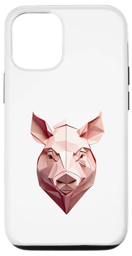 Origami Schwein – Gefaltete Papier Tier illustration Hülle für iPhone 12/12 Pro Origami Schwein – Gefaltete Papier Tier illustration Hülle für iPhone 12/12 Pro von Origami Designs - Animals