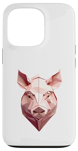 Origami Schwein – Gefaltete Papier Tier illustration Hülle für iPhone 13 Pro Origami Schwein – Gefaltete Papier Tier illustration Hülle für iPhone 13 Pro von Origami Designs - Animals