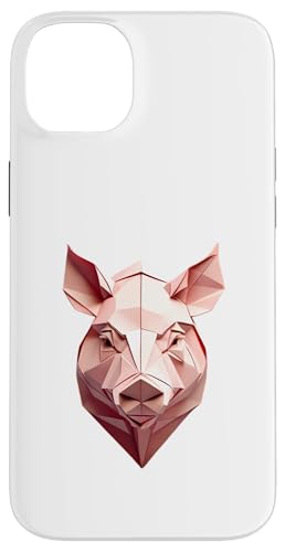 Origami Schwein – Gefaltete Papier Tier illustration Hülle für iPhone 14 Plus Origami Schwein – Gefaltete Papier Tier illustration Hülle für iPhone 14 Plus von Origami Designs - Animals