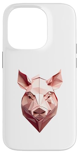 Origami Schwein – Gefaltete Papier Tier illustration Hülle für iPhone 14 Pro Origami Schwein – Gefaltete Papier Tier illustration Hülle für iPhone 14 Pro von Origami Designs - Animals