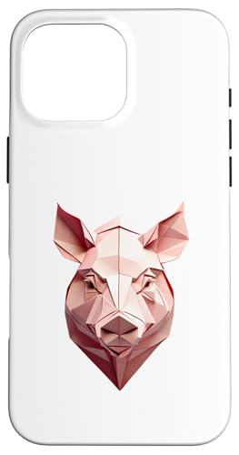 Origami Schwein – Gefaltete Papier Tier illustration Hülle für iPhone 16 Pro Max Origami Schwein – Gefaltete Papier Tier illustration Hülle für iPhone 16 Pro Max von Origami Designs - Animals