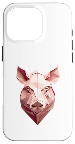 Origami Schwein – Gefaltete Papier Tier illustration Hülle für iPhone 16 Pro Origami Schwein – Gefaltete Papier Tier illustration Hülle für iPhone 16 Pro von Origami Designs - Animals
