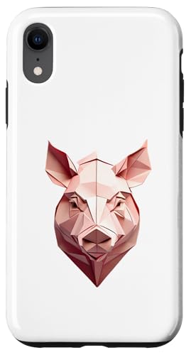 Origami Schwein – Gefaltete Papier Tier illustration Hülle für iPhone XR Origami Schwein – Gefaltete Papier Tier illustration Hülle für iPhone XR von Origami Designs - Animals