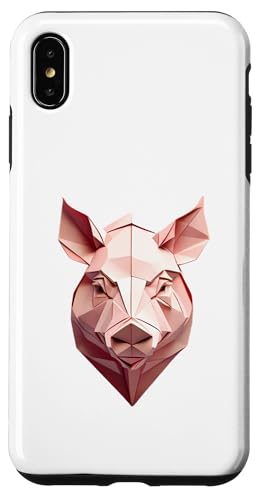 Origami Schwein – Gefaltete Papier Tier illustration Hülle für iPhone XS Max Origami Schwein – Gefaltete Papier Tier illustration Hülle für iPhone XS Max von Origami Designs - Animals