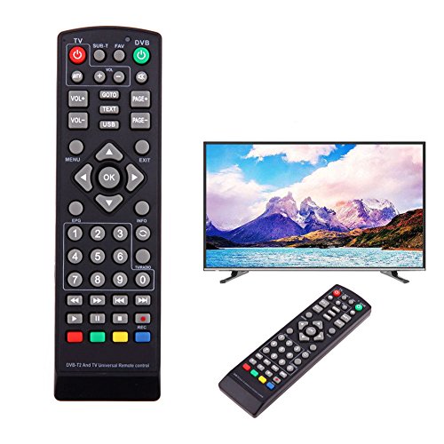 OrigiRay 1 TV Fernbedienung Controller, Universal-Fernbedienung Ersatz für TV DVB-T2-Fernbedienung OrigiRay 1 TV Fernbedienung Controller, Universal-Fernbedienung Ersatz für TV DVB-T2-Fernbedienung von OrigiRay
