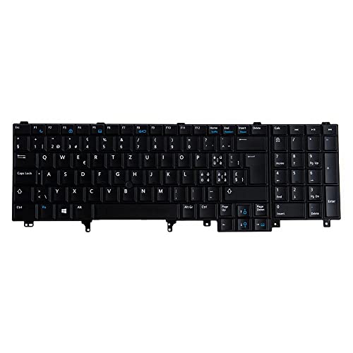 Origin Storage KB-95XP2 Notebook-Ersatzteil - Notebook-Ersatzteil (Tastatur, Dell, Latitude E6540, Schwarz, ABS Synthetik, Deutsch) von Origin Storage