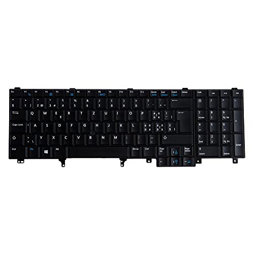 Origin Storage KB-VCHV5 N/B E5440 Swiss Layout Tastatur von Origin Storage