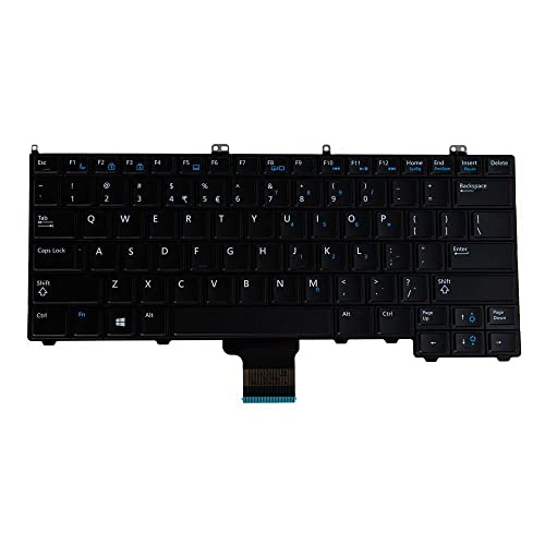 Origin Storage Notebook Tastatur LAT E5440 US Intl Layout 83 Tasten (Non Backlit) SP schwarz von Origin Storage