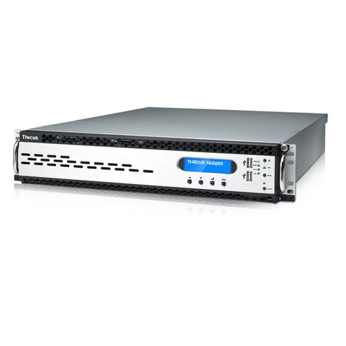 Origin Storage Thecus N12850 NAS Rack (2U) Ethernet/LAN schwarz, Silber – Speicherserver (48 TB, HDD, SSD, Near Line SAS (NL-SAS), ATA II, Serie ATA III, 4000 GB, 3,5 Zoll) von Origin Storage
