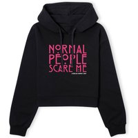 American Horror Story Normal People Scare Me Women's Cropped Hoodie - Black - XS - Schwarz von Original Hero