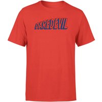 Avengers Daredevil Comics Logo Men's T-Shirt - Red - S - Rot von Original Hero