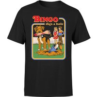 Bingo Digs A Hole Men's T-Shirt - Black - 4XL - Schwarz von Original Hero