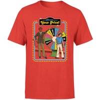 Steven Rhodes Choose Your Prize Unisex T-Shirt - Red - M - Rot von Steven Rhodes