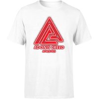 Creed Adonis Creed Athletics Neon Sign Men's T-Shirt - White - 4XL von Original Hero